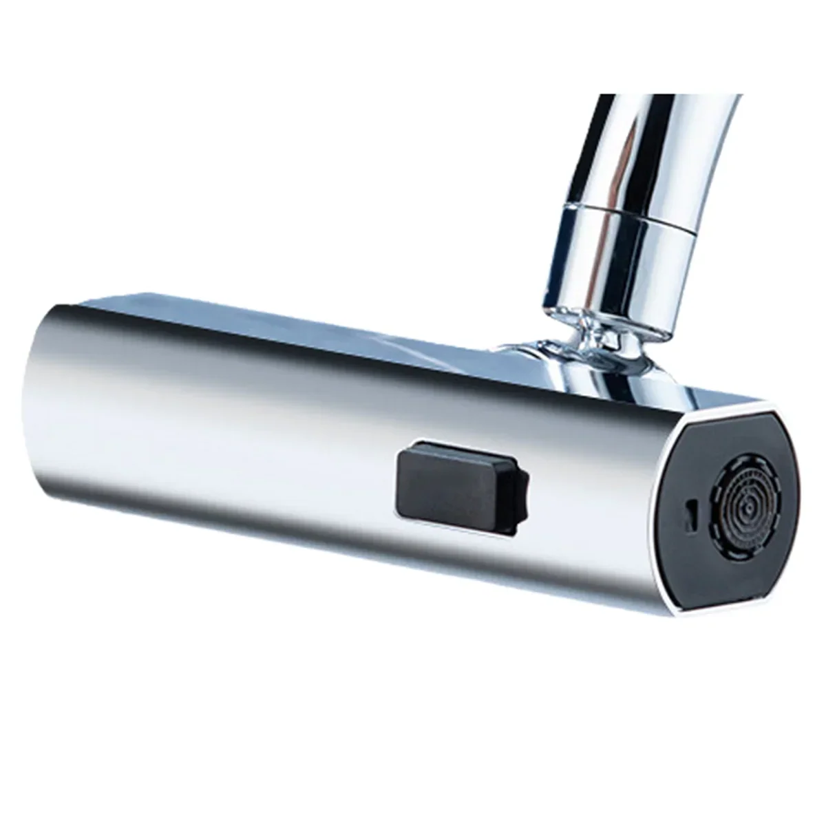 Bico de Torneira Cascata 4 Funções - Transforme Sua Pia com Pressão Ajustável e Rotação 360°