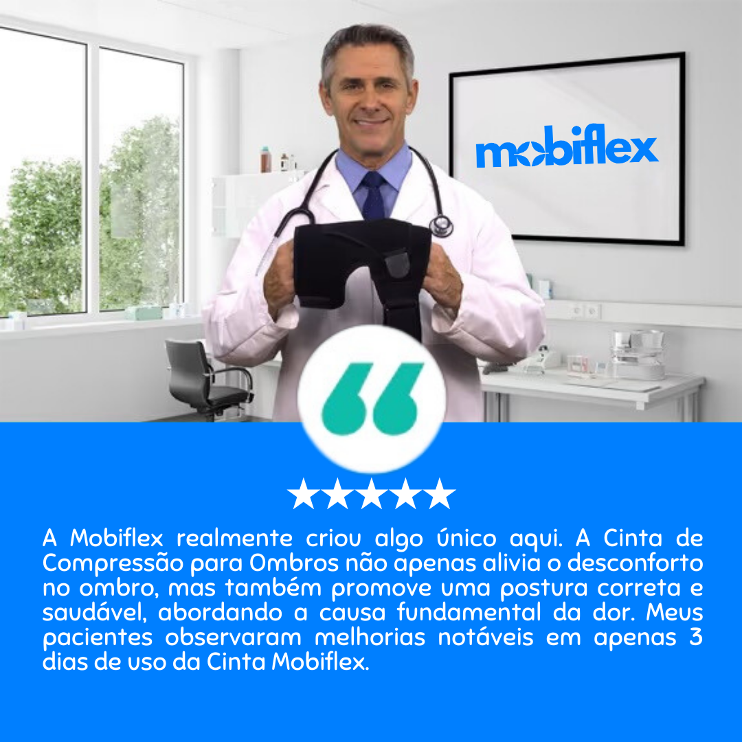 Cinta de Compressão Para Ombro - MobiFlex™