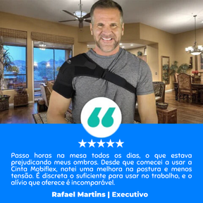 Cinta de Compressão Para Ombro - MobiFlex™