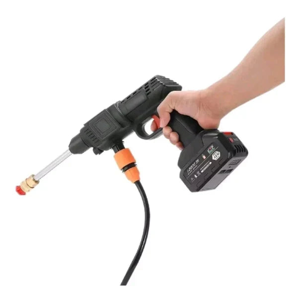 Lavadora de Alta Pressão Portátil Recarregável - 70 Bar de Potência para Carros, Fachadas e Jardins