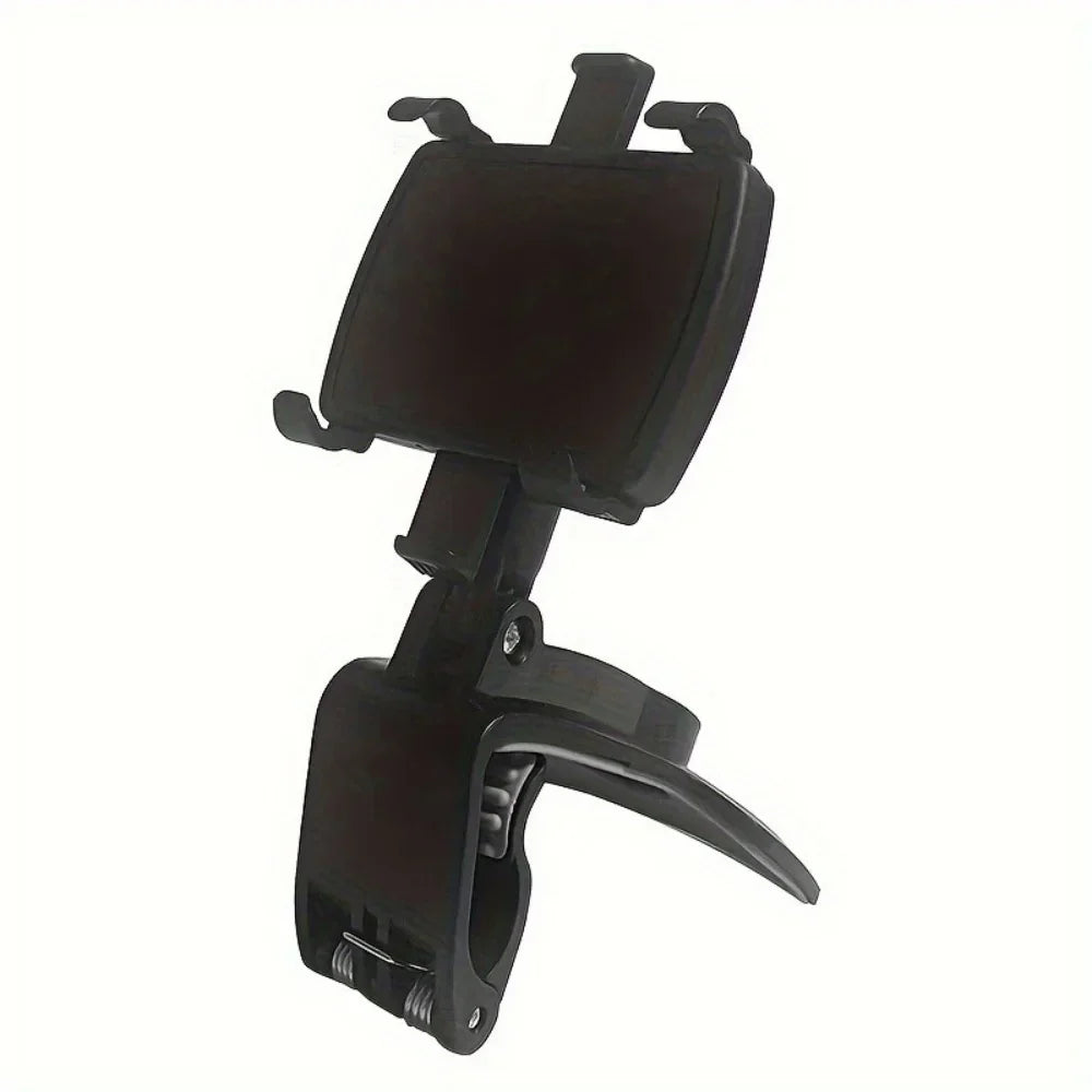 Suporte para Celular no Painel do Carro 360° – Ajuste Universal com Base Giratória Compatível com Diversos Modelos de Smartphones