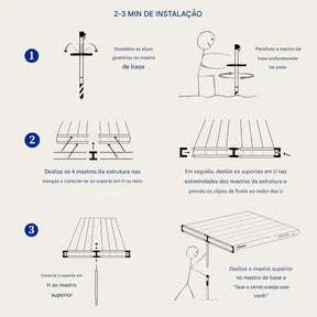 Guarda Sol Veleiro ShadeSock - (Compre 1 Leve 3) 🔥Promoção de Fim de Ano🔥