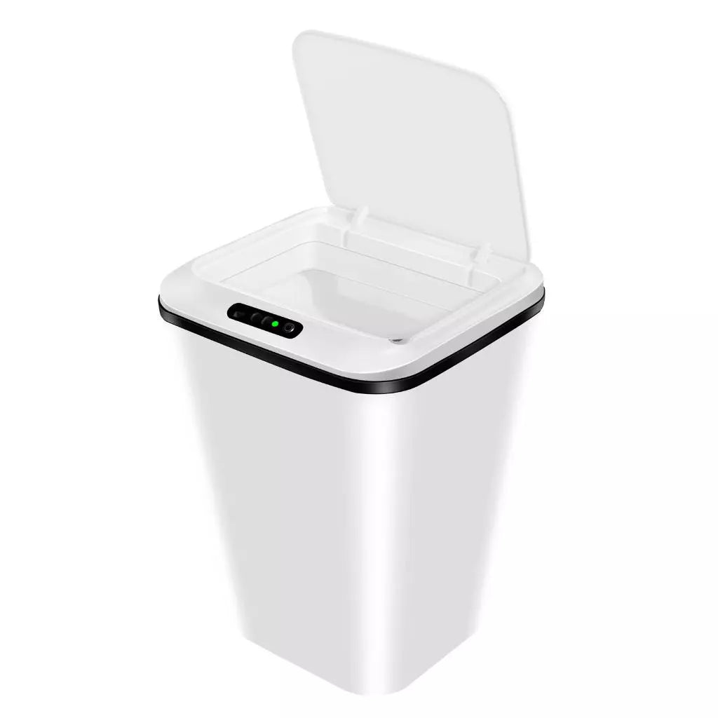 Lixeira com Sensor Automático - 16 Litros para Banheiro, Cozinha e Escritório