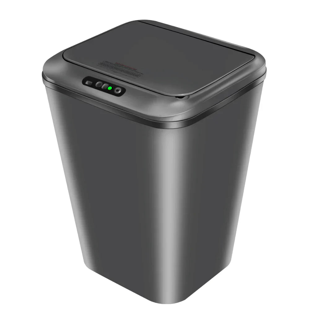 Lixeira com Sensor Automático - 16 Litros para Banheiro, Cozinha e Escritório