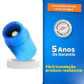 Válvula de Retenção Anti-Retorno 3/4" PVC para Sistemas Hidráulicos